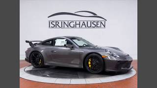 2018 Porsche 911 GT3 in Agate Grey  174163 [upl. by Cecilla220]