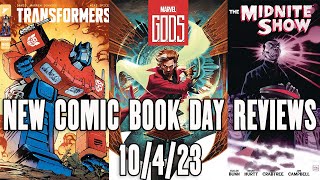 New Comic Book Day Reviews 10423 [upl. by Zacarias914]