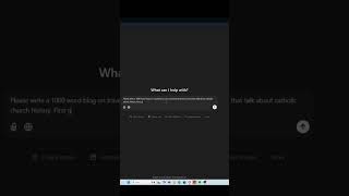 Write a Blog Post in SECONDS with Chat GPT [upl. by Aneeh]