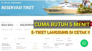 Cara YANG BENAR Beli Tiket Penumpang Kapal Pelni Online Di Situs Resmi PT Pelni wwwpelnicoid [upl. by Leicam]