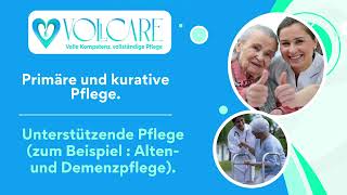 Vollcare Ihr Partner für Pflege und Hauswirtschaftsservice im Landkreis Uelzen [upl. by Ahsinal]