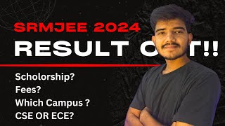 Results Out Srmjeee Phase 1  Srmjee 2024  SRM University  srmap  srmktr  srmchennai [upl. by Eldoree]