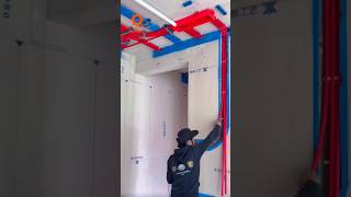 Electrical bottom box install electrician electricalelectricalengineering [upl. by Fast]