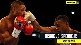 FULL FIGHT  Kell Brook vs Errol Spence Jr DAZN REWIND [upl. by Ssidnac]