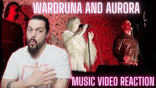 Wardruna and Aurora  Helvegen Live  First Time Reaction 4K [upl. by Nidnarb]