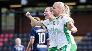 HÖJDPUNKTER  Hammarby 30 Linköping  Tandberg debutmålskytt [upl. by Rennat]