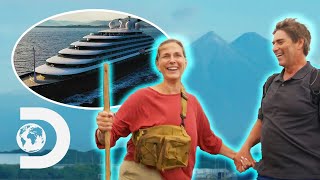 Luxury Cruise Ship Allows Guests To Hike The Pacaya Volcano  Maritime Masters [upl. by Viridi]