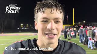 Lomira senior Taylor Schaumberg postgame vs Belleville [upl. by Dnaleel]