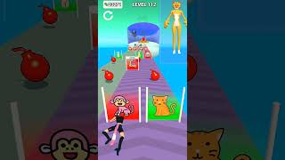 Build Pink Monkey🐒 Girl Suit Run ytshorts games viral [upl. by Peppy]