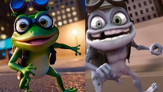 Crazy Frog  Flash funny Cartoon meme  Frog Dance  Crazy Frog  The Flash Funny  3D Art Fun Meme [upl. by Steffin627]