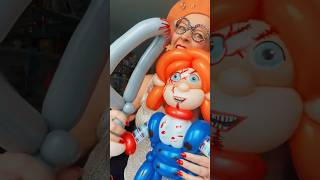 Laleczka Chucky patrycjalipinska balony balloon chucky halloween [upl. by Slohcin]