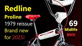 redline proline bmx reissue brand new 2025 [upl. by Odrude]