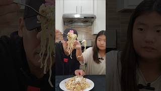 Ramen Carbonara food pasta cookingathome cooking foodshorts [upl. by Spillihp]