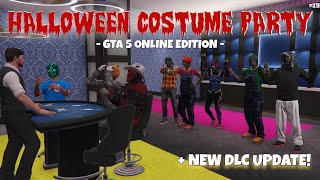 Halloween Costume Party  NEW DLC UPDATE UFO ABDUCTION OUTFITS SHOCKER GTA 5 Online 2024 [upl. by Gnaig]