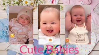 Cute Babies Reaction Video 🌸 Adorable Baby Compilation  Baby Laughing Hysterically 🍎 [upl. by Ajit]