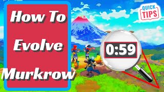 How To Evolve Murkrow  Pokemon Legends Arceus  Evolving Murkrow Guide [upl. by Imeaj]