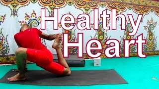 Yoga for Heart  Healthy Heart Yoga Poses  Yoga Therapy [upl. by Marget]