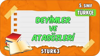 Deyimler ve Atasözleri 📙 tonguçCUP 1Sezon  5TURK3 2024 [upl. by Heck]