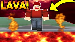 ARSENAL BUT THE FLOOR IS LAVA ROBLOX [upl. by Ahsauqal]