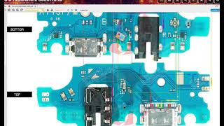 SAMSUNG A145F SUB BOARD sharger [upl. by Elttil]