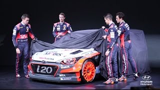 2016 Team Launch  Hyundai Motorsport [upl. by Ahsilem]