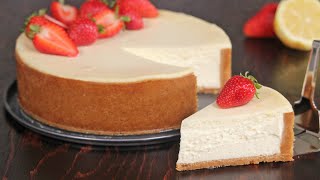 Eggless Classic Cheesecake Recipe  How Tasty Channel [upl. by Britte787]