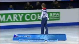 Tomas VERNER European Championship 2010 SP [upl. by Anirahtak969]