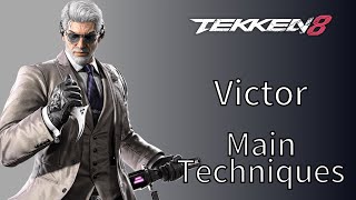 TEKKEN8 Victor Chevalier Main Techniques Movie [upl. by Htims]