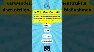 📚 MFA Prüfungsvorbereitung  Prüfungsfrage 25 [upl. by Kaycee286]