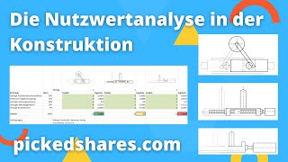 Die Nutzwertanalyse und paarweiser Vergleich in der Konstruktion  ein Beispiel [upl. by Ennaillek38]