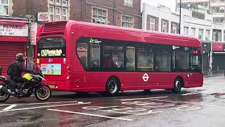 RARE Abellio Transport UK 1701 LV73FGU Route 130 ending its journey at Thornton Heath [upl. by Feetal794]