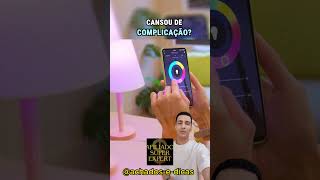 Lâmpada Inteligente Smart Color 10W Elgin RGB Wifi smartphone tecnologia achados smartwatch [upl. by Ravid]