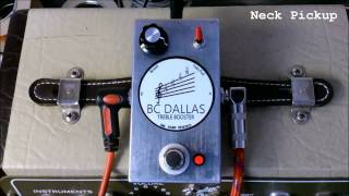 Bespoke Pedal 8 BC Dallas Silicon Rangemaster Treble Booster [upl. by Woody]