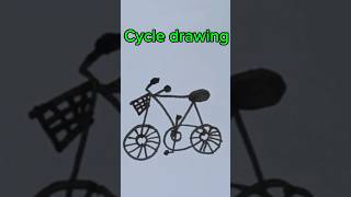 Cycle drawinghow to draw a cycle drawingcycle drawing easydrawing music drawingtoday [upl. by Vaclav]