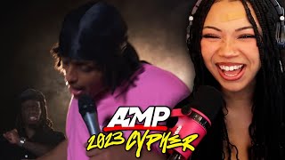 MARI Reacts To AMP FRESHMEN CYPHER 2023 [upl. by Lesak85]