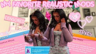 MUST HAVE SIMS 4 REALISTIC MODS  LINKS PROVIDED  18 MUST HAVE SPICY MODS🔞  ONLYFANS MOD [upl. by Weylin363]