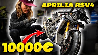 Dove CORRERÒ quest’anno  Modifiche ESAGERATE all Aprilia RSV4 [upl. by Gianina154]