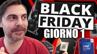 TUTTE LE MIGLIORI OFFERTE DEL BLACK FRIDAY 2024 IN DIRETTA [upl. by Rramahs249]