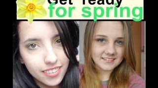 Get Ready For Spring Make up w Changeyourthinkiing [upl. by Novert]