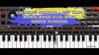 SALAHMU SENDIRI ‼️ Cut Rani  remix band full bass orgen tunggal [upl. by Jodie718]