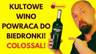 WINO COLOSSAL  kultowe wino wraca do Biedronki  testuję w 2024 [upl. by Rosena171]