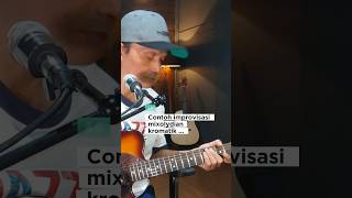 Contoh Improvisasi mixolydian kromatik guitar music [upl. by Janik964]