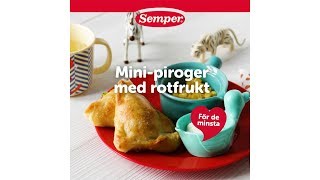 Minipirog med rotfrukt [upl. by Araz978]