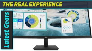 HP P34HC G4 34quot WQHD Curved Monitor Review [upl. by Rafaelof]