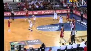 Turkiye 76  65 Yunanistan 2010 Dünya Basketbol Şampiyonası [upl. by Alguire]