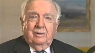 Walter Cronkite Recollections 112702 Tape 1 of 1 [upl. by Lecia86]