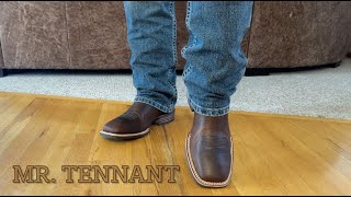 Ariat Quickdraw Western Boot Unboxing and first impressions [upl. by Cherianne]