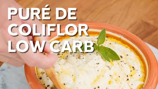 Receta Puré de coliflor [upl. by Ennail]