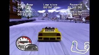 Roadsters Gameplay All Tracks N64 [upl. by Fishbein242]