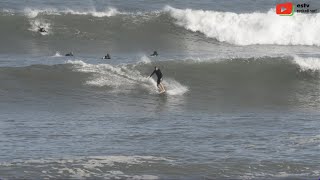 SURFING HENDAYE  🏄‍♂️ 🏖️ Vagues estivales Août 2022  ESTV Euskadi Surf TV [upl. by Hinze]